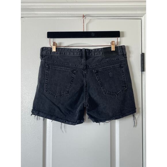 Lucky Brand Boyfriend Shorts Women 4/27 Black - Picture 7 of 7